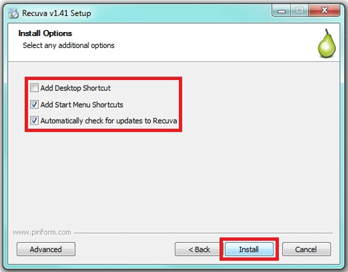 Install Options